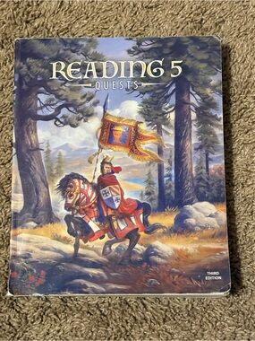 BJU PRESS Reading 5 Quests Textbook 512996